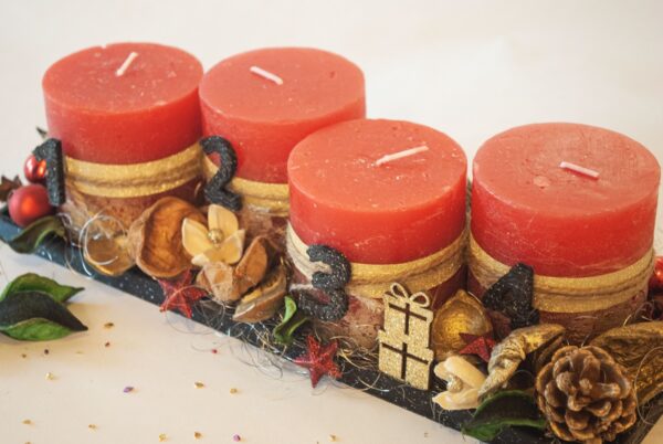 Adventni venček - Ognjena Toplina