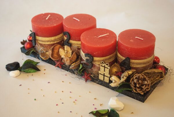 Adventni venček - Ognjena Toplina