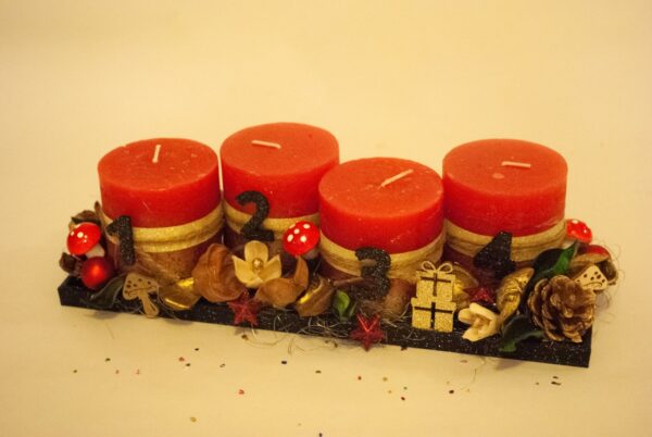 Adventni venček - Ognjena Toplina